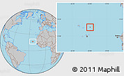 Gray Location Map of Sal