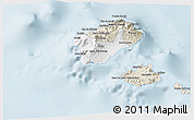 Classic Style 3D Map of Porto Novo