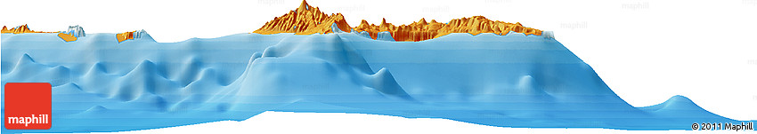 Political Horizon Map of Sao Nicolau