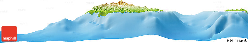 Physical Horizon Map of Sao Tiago