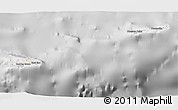 Shaded Relief 3D Map of Cayman Islands, lighten, desaturated