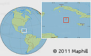 Savanna Style Location Map of East End