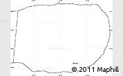Blank Simple Map of East End