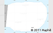 Gray Simple Map of East End
