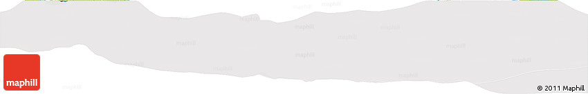 Physical Horizon Map of Cayman Islands, cropped outside