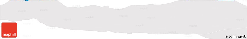 Political Horizon Map of Cayman Islands, cropped outside