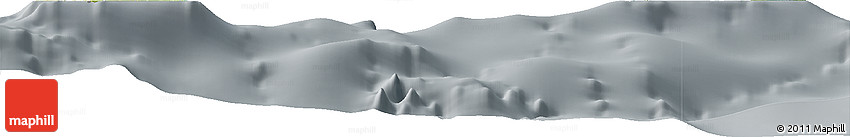 Satellite Horizon Map of Cayman Islands, lighten, semi-desaturated