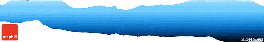 Shaded Relief Horizon Map of Cayman Islands, single color outside, bathymetry sea Shaded Relief Horizon Map of Cayman Islands, single color outside, bathymetry sea