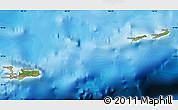 Satellite Map of Cayman Islands, political outside