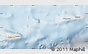 Shaded Relief Map of Cayman Islands, lighten