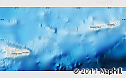 Shaded Relief Map of Cayman Islands, single color outside