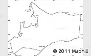 Blank Simple Map of North Side