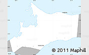 Gray Simple Map of North Side