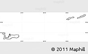 Blank Simple Map of Cayman Islands, no labels