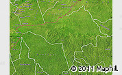 Satellite Map of Ndele