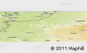 Physical Panoramic Map of Ndele