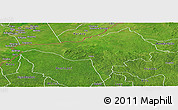 Satellite Panoramic Map of Ndele