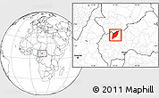 Blank Location Map of Markounda