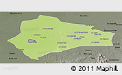 Physical Panoramic Map of Ati, darken, semi-desaturated
