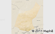 Satellite 3D Map of Djedaa, shaded relief outside