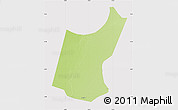 Physical Map of Djedaa, cropped outside