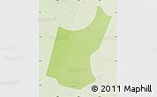 Physical Map of Djedaa, lighten