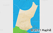 Satellite Map of Djedaa, political outside