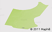 Physical Panoramic Map of Djedaa, cropped outside