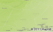 Physical Panoramic Map of Djedaa