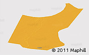 Political Panoramic Map of Djedaa, cropped outside