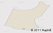 Shaded Relief Panoramic Map of Djedaa, cropped outside