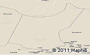 Shaded Relief Panoramic Map of Djedaa