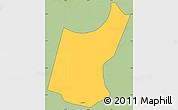 Savanna Style Simple Map of Djedaa, cropped outside