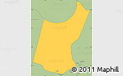 Savanna Style Simple Map of Djedaa