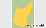 Savanna Style Simple Map of Djedaa, single color outside