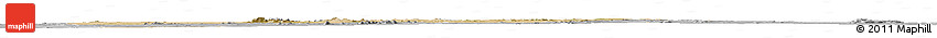 Satellite Horizon Map of Guereda, desaturated