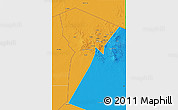 Political 3D Map of Bardai