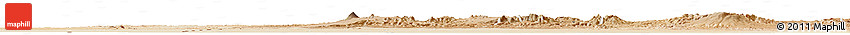 Satellite Horizon Map of Bardai
