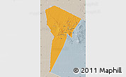 Political Map of Bardai, lighten, semi-desaturated