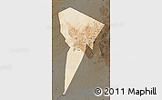 Satellite Map of Bardai, darken