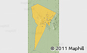 Savanna Style Map of Bardai