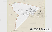 Classic Style Panoramic Map of Bardai