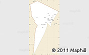 Classic Style Simple Map of Bardai