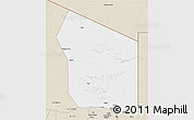 Classic Style 3D Map of Fada