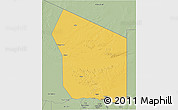 Savanna Style 3D Map of Fada
