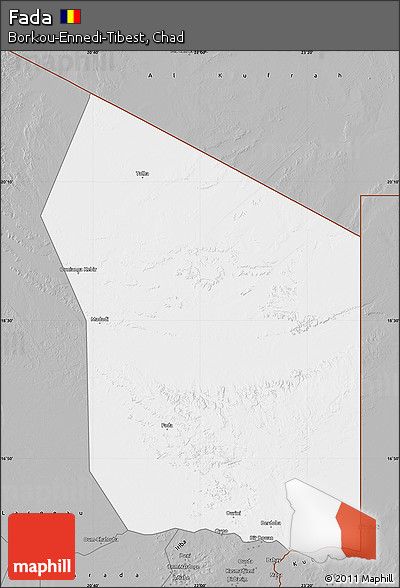 Gray Map of Fada