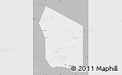 Gray Map of Fada, single color outside