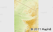 Physical Map of Fada