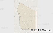 Shaded Relief Map of Fada, lighten