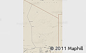 Shaded Relief Map of Fada